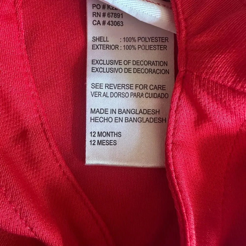 St. Louis Cardinals Jersey - Size 12 Months - Red